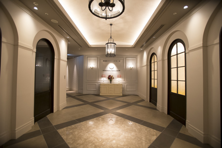 ル・トリアノン・メディカルサロンの入り口風景